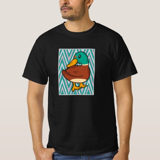Niedlich Duck T-Shirt (Vorderseite)