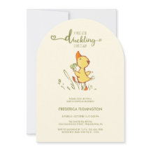 Niedlich Duckling Baby Dusche