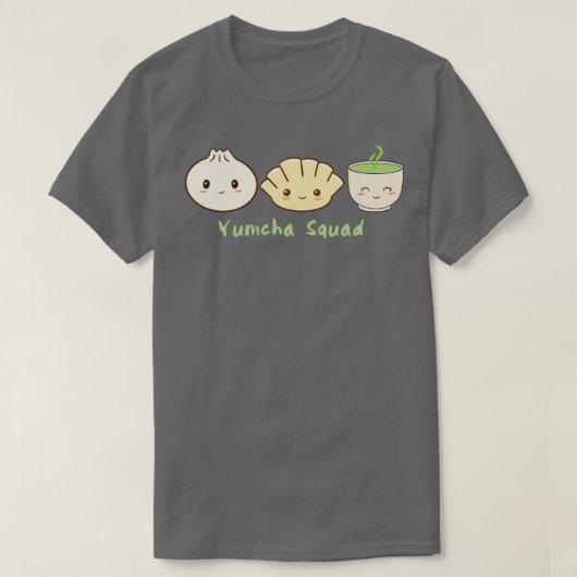 Niedlich Dumplings Yumcha Squad T-Shirt (Design vorne)