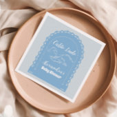Niedlich Dusty Blue Cielito Lindo Serviette