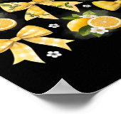 Niedlich Easy Peasy Bow Lemon Squeezy Hallo Sommer Poster (Ecke)