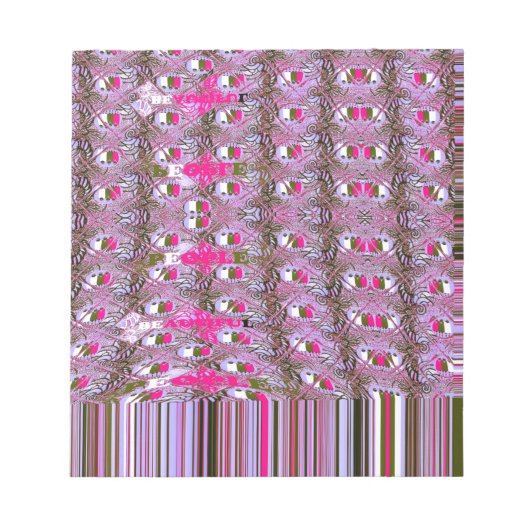 Niedlich Edgy Hakuna Matata Beautiful People Afric Notizblock (Vorderseite)