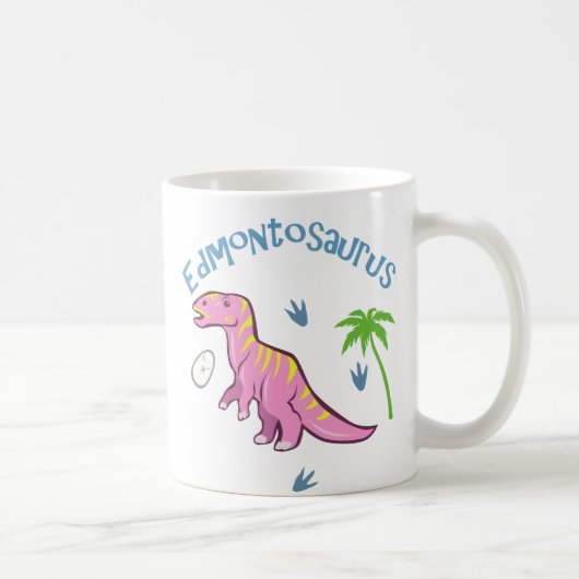 Niedlich Edmontosaurus Kaffeetasse (Rechts)
