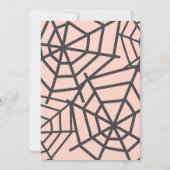 Niedlich "ein kleines BOO ist fast fällig" Girl Ba Einladung (Rückseite)