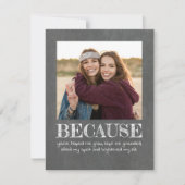 Niedlich einfach wirst du mein Foto sein (Vorderseite)