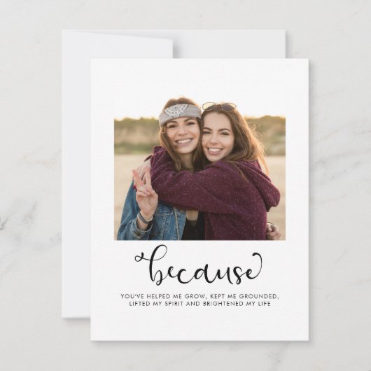 Niedlich einfach wirst du mein Foto sein (Vorderseite)