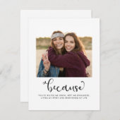 Niedlich einfach wirst du mein Foto sein (Vorne/Hinten)