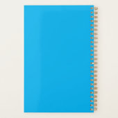 Niedlich Einfache , elegante Planer Blue & White M (Rückseite)