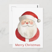 Niedlich Einfache Minimalistische Farbe Weihnachte Postkarte (Vorne/Hinten)