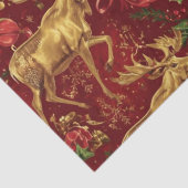 Niedlich Einfache Weihnachten Cartoon Rentierfleck Seidenpapier (Detail)