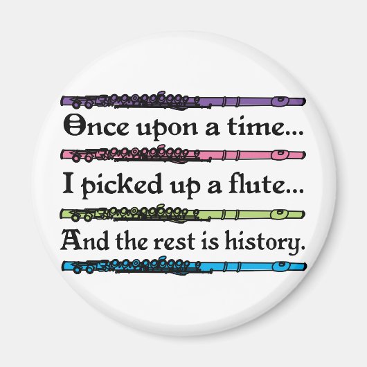 Niedlich einmal auf Zeitflur Magnet (Vorne)