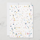 Niedlich eins Alberne Gans 1. Geburtstag Einladung (Rückseite)