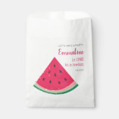 Niedlich eins in einer Melon Wassermelone 1. Gebur Geschenktütchen (Vorderseite)