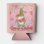 Niedlich eins in einer Melone Sommergenom Dosenkühler (Vorderseite)