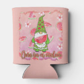 Niedlich eins in einer Melone Sommergenom Dosenkühler (Rückseite)