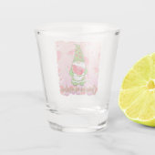 Niedlich eins in einer Melone Sommergenom Schnapsglas (Rückseite)