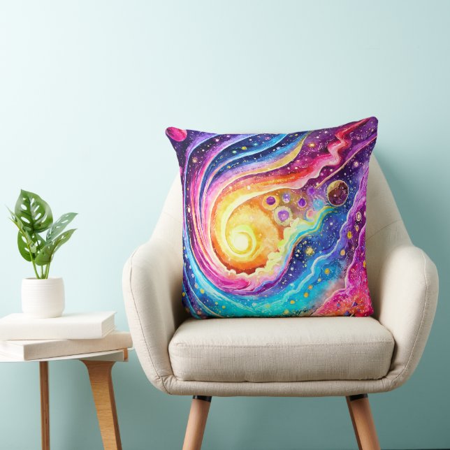 NIEDLICH ELEGANT GALAXY ART DESIGN KISSEN (Stuhl )