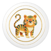 Niedlich Elegant Kitty Keramikknauf (Vorderseite)