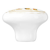 Niedlich Elegant Kitty Keramikknauf (Seitenansicht)