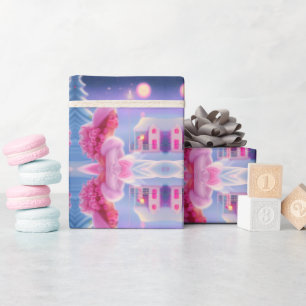Niedlich Elegant Pink Girly Geschenkpapier