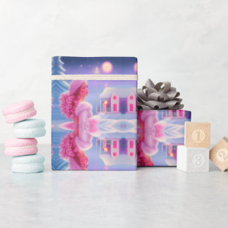 Niedlich Elegant Pink Girly Geschenkpapier