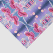 Niedlich Elegant Pink Girly Seidenpapier (Detail)