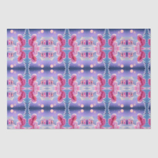 Niedlich Elegant Pink Girly Seidenpapier