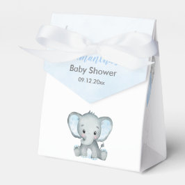 Niedlich Elephant Boy Balloons Babydusche Geschenkschachtel