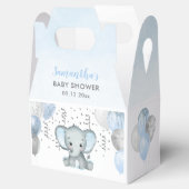 Niedlich Elephant Boy Balloons Babydusche Geschenkschachtel (Geöffnet)