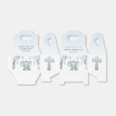 Niedlich Elephant Boys Ballon Taufe Box Geschenkschachtel (Ungefaltet)