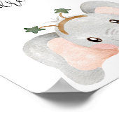 Niedlich Elephant Dream Kinderzimmer Poster (Ecke)