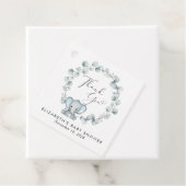 Niedlich Elephant Eucalyptus Baby Boy Dusche Viele Geschenkanhänger (Beispiel)