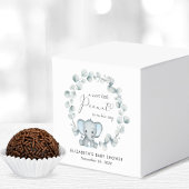 Niedlich Elephant Eucalyptus Baby Boy Dusche Viele Geschenkschachtel