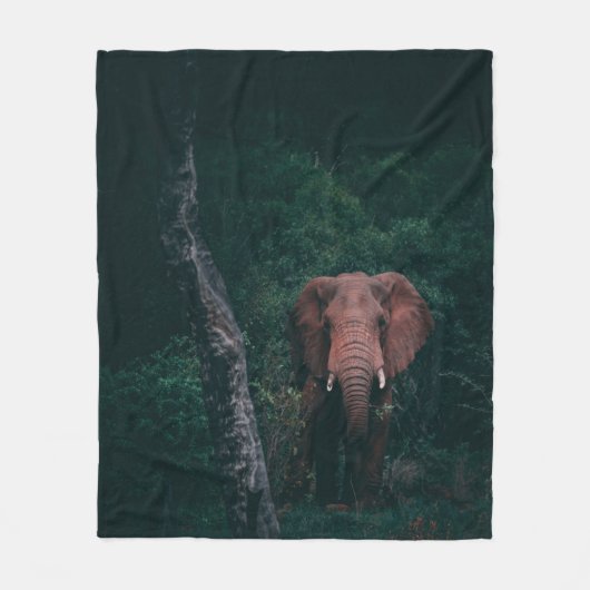 NIEDLICH ELEPHANT FLEECEDECKE (Vorderseite)