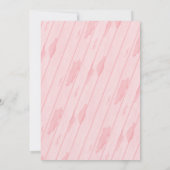 Niedlich Elephant Hot Air Ballon Babydusche Einladung (Rückseite)