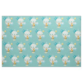 Niedlich Elephant Lion Giraffe Luftballon Muster Stoff (Fat Quarter (45,7 x 55,9 cm))