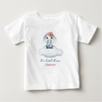 Niedlich Elephant Little Süsse Baby T - Shirt