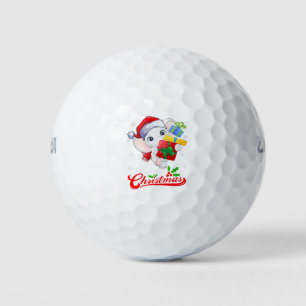 Niedlich Elephant Lover Xmas Weihnachtsmannmütze E Golfball