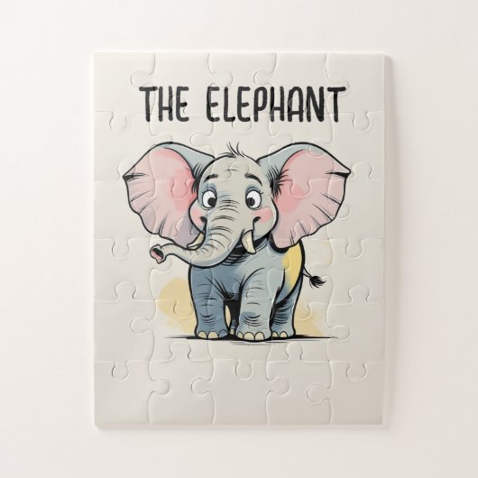 NIEDLICH ELEPHANT PUZZLE (Vertikal)