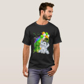 Niedlich Elephant St Patricks Day Bleibe Lucky Kle T-Shirt (Vorne ganz)