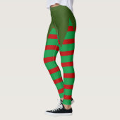 Niedlich Elf Kostüme Weihnachten Frauen Leggings (Links)