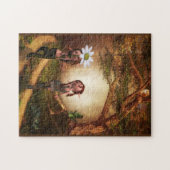 NIEDLICH ELF MÄDCHEN FANTASY PUZZLE (Horizontal)