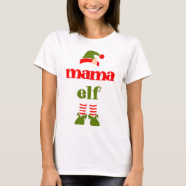 Niedlich Elf Mommy T-Shirt