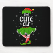 Niedlich Elf Weihnachtsmädchen Frauen Elf Squad Xm Mousepad (Vorne)