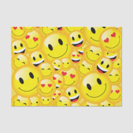 Niedlich Emoticon Happy Emoji Kids Party Paper Seidenpapier