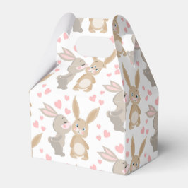 Niedlich Enamored Rabbits Geschenkschachtel