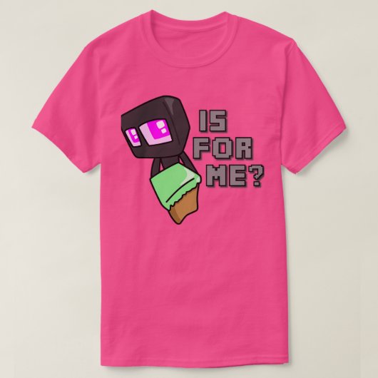 Niedlich Enderman ist für mich T-Shirt (Design vorne)