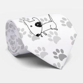 Niedlich English Bull Terrier Krawatte