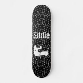 Niedlich English Bull Terrier Skateboard