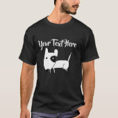 Niedlich English Bull Terrier T-Shirt (Vorderseite)